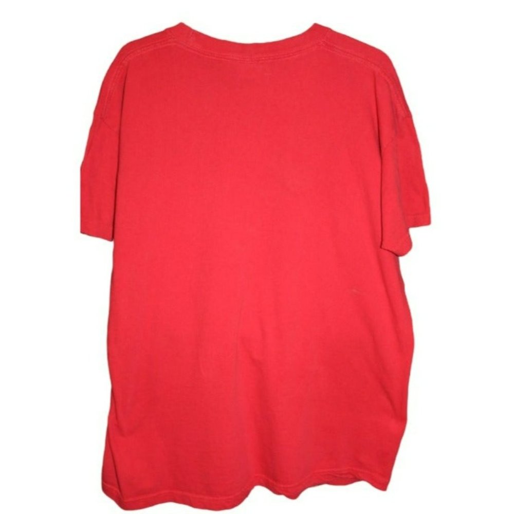 G man Sport Women's Red Short Sleeve Blouse/ Size: XL - Picture 2 of 8